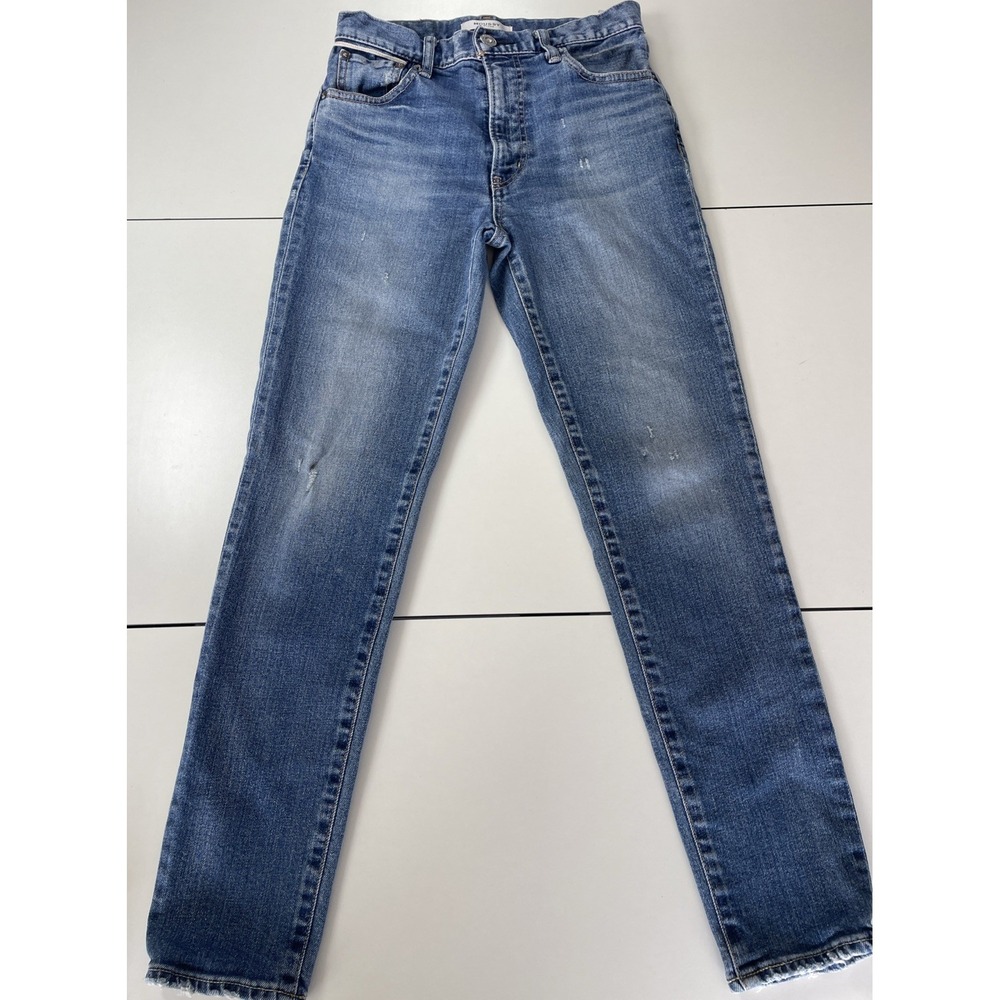 Moussy Vintage Saab Jeans Japan Womens Distressed Skinny Ankle 26 x26